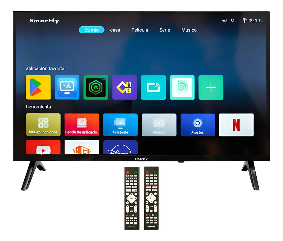 TELEVISOR SMART TV 32" SMARTFY STV32 SMART HD WIFI ANDROID 14 DIG MAGISTV