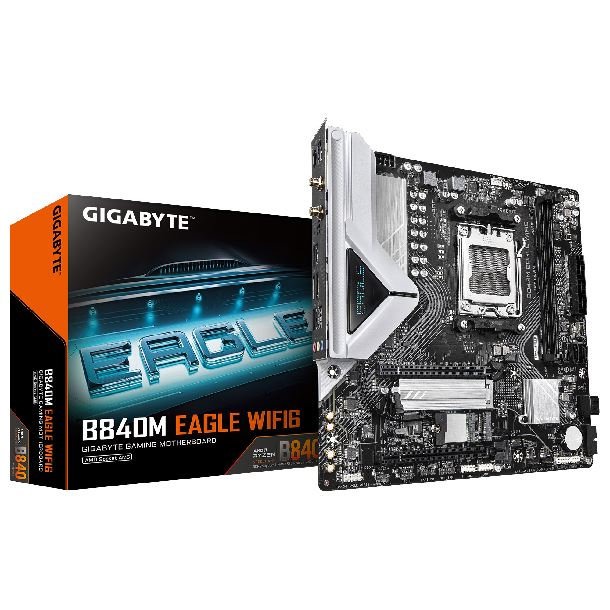 MOTHERBOARD (AM5) GIGABYTE B840M EAGLE WIFI6 DDR5