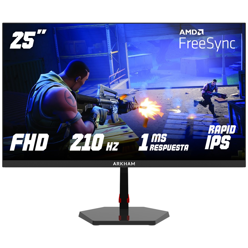 MONITOR 25 ARKHAM GAMER 210HZ IPS FHD 1MS HDMI/ DP