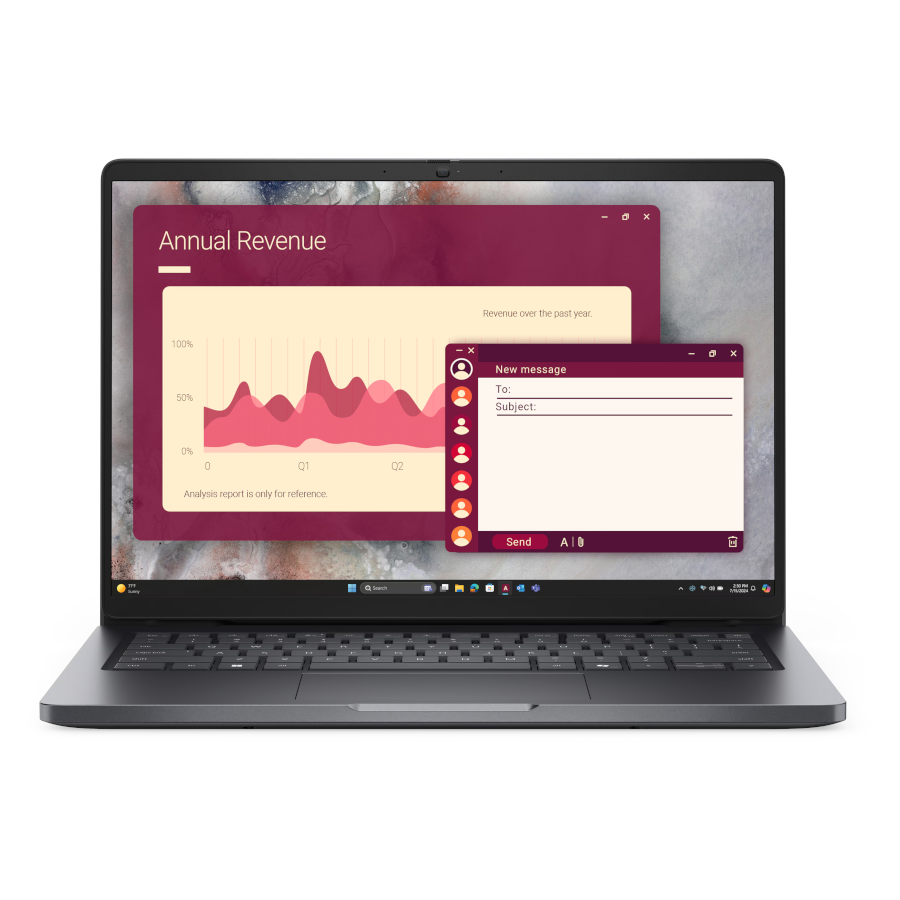 NB DELL 14 PRO ULTRA5 235U NPU 16G 512GB W11PRO