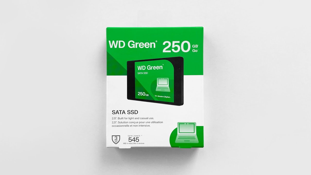 Disco SSD WD Green 250GB Sata 2.5" 545Mb/s - Imagen 2
