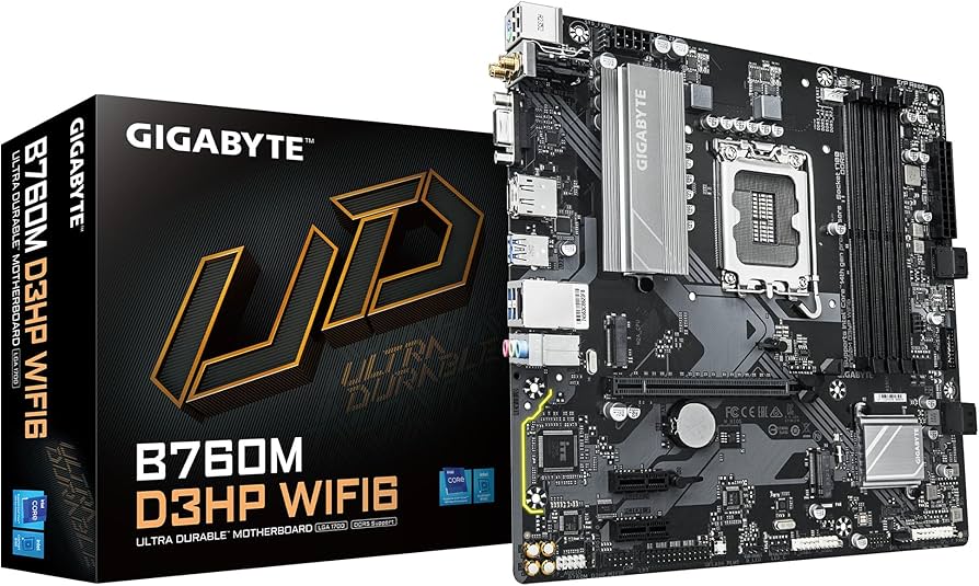 Motherboard (1700) GIGABYTE B760M D3HP WIFI6