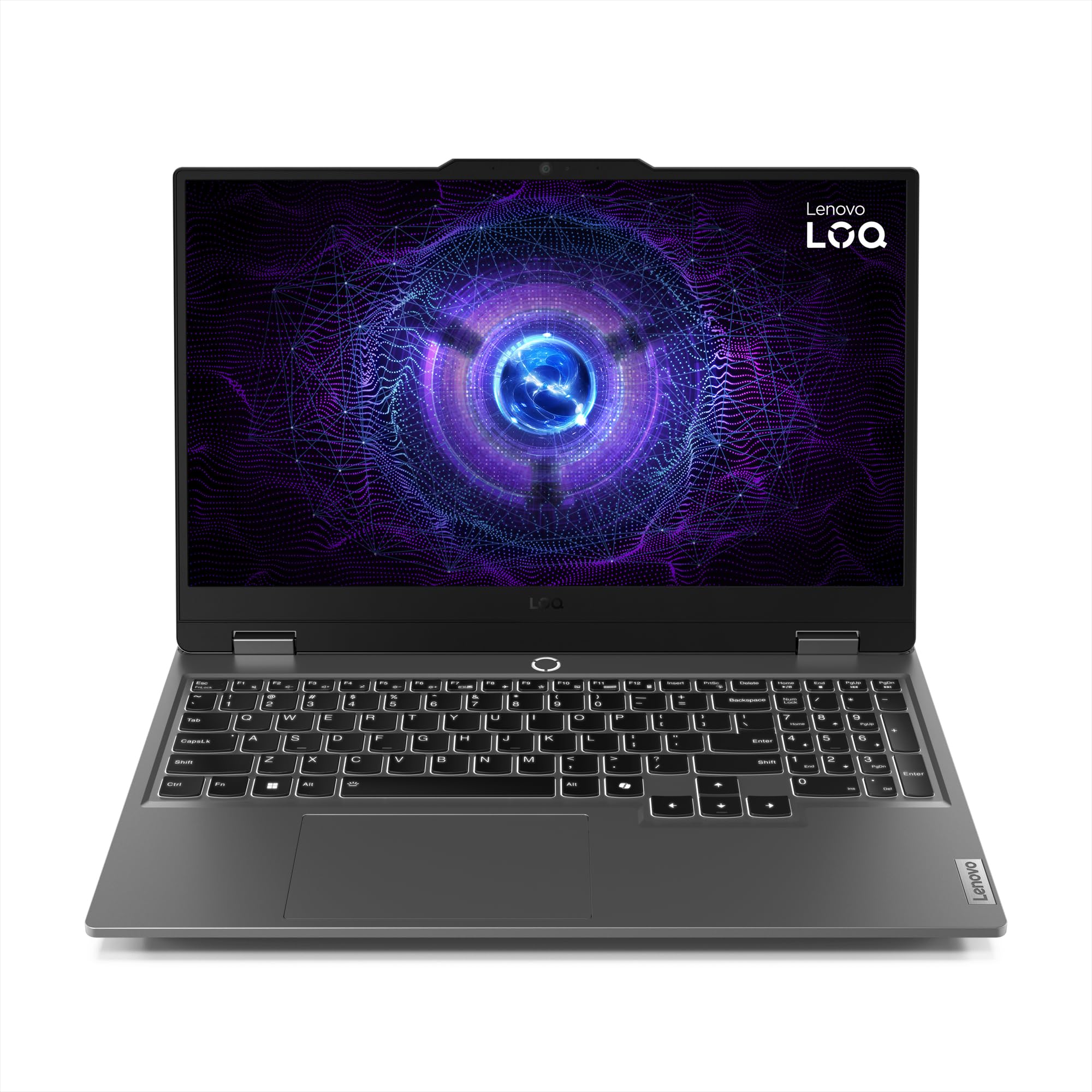 NOTEBOOK GAMER Lenovo LOQ 15.6" Full HD Intel Core i5-12450HX 512GB SSD 8GB RAM NVIDIA GeForce RTX-4050 8GB Windows 11 - Gris