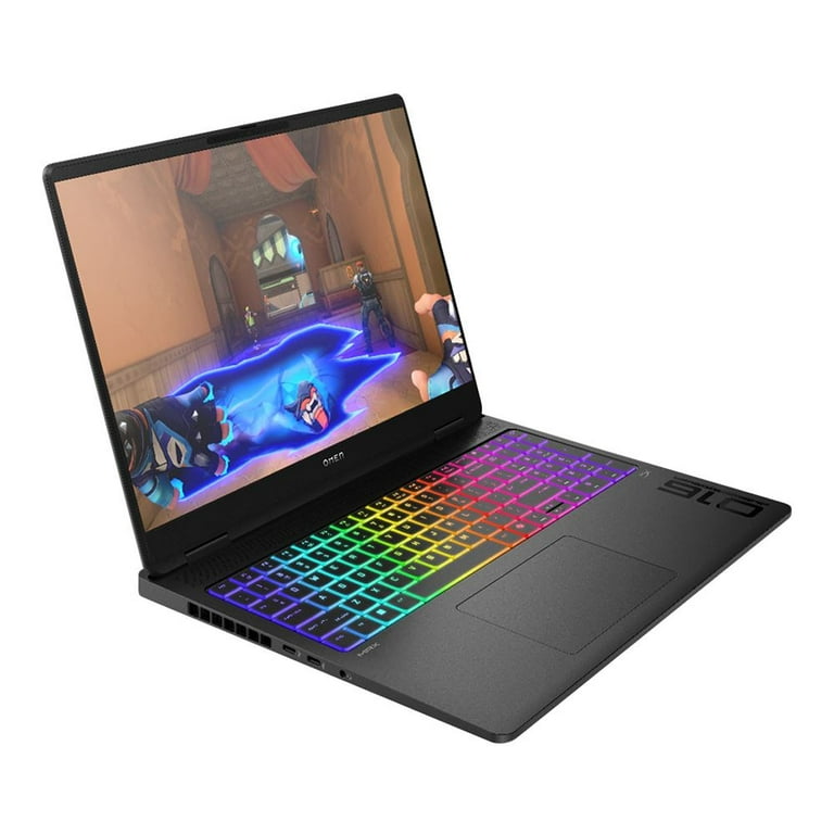 NOTEBOOK GAMER HP OMEN MAX 16-AK0098 GAMING AMD Ryzen™ AI 9 HX 375 1TB SSD 32GB 16" (2560x1600) 240Hz IPS WIN11 NVIDIA® RTX 5080 16384MB SHADOW BLACK RGB Backlit Keyboard