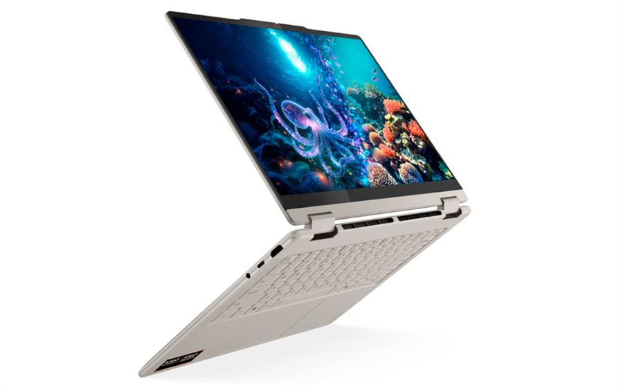 Notebook Lenovo Yoga 7 14AKP10 2-IN-1 Ryzen™ AI 7 350 1TB SSD 16GB 14" WUXGA (1920x1200) TOUCHSCREEN OLED WIN11 Pro IR Webcam SEASHELL Backlit Keyoard FP Reader Lenovo Pen - Imagen 2