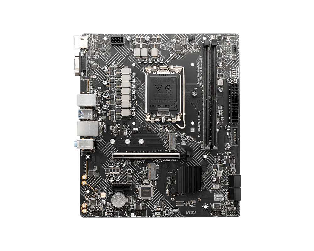 Motherboard MSI PRO H610M-B LGA 1700 DDR4