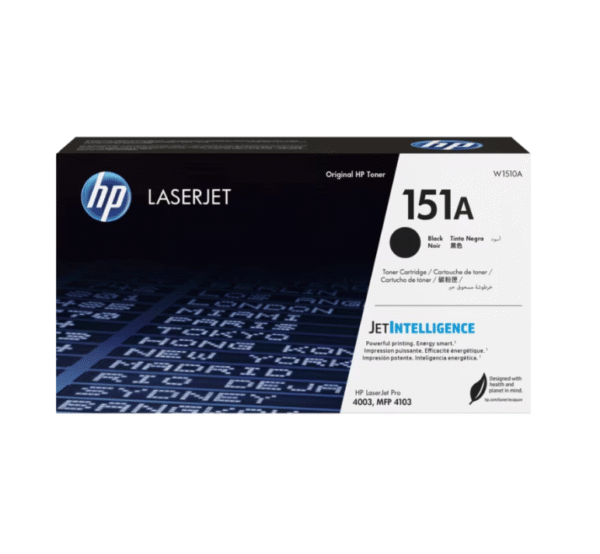 W1510A HP 151A Blk LaserJet Toner Cartridge (3406)