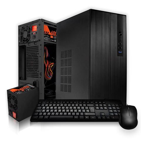 GABINETE KIT SENTEY TM40 C/FUENTE 600W + MOUSE + TECLADO