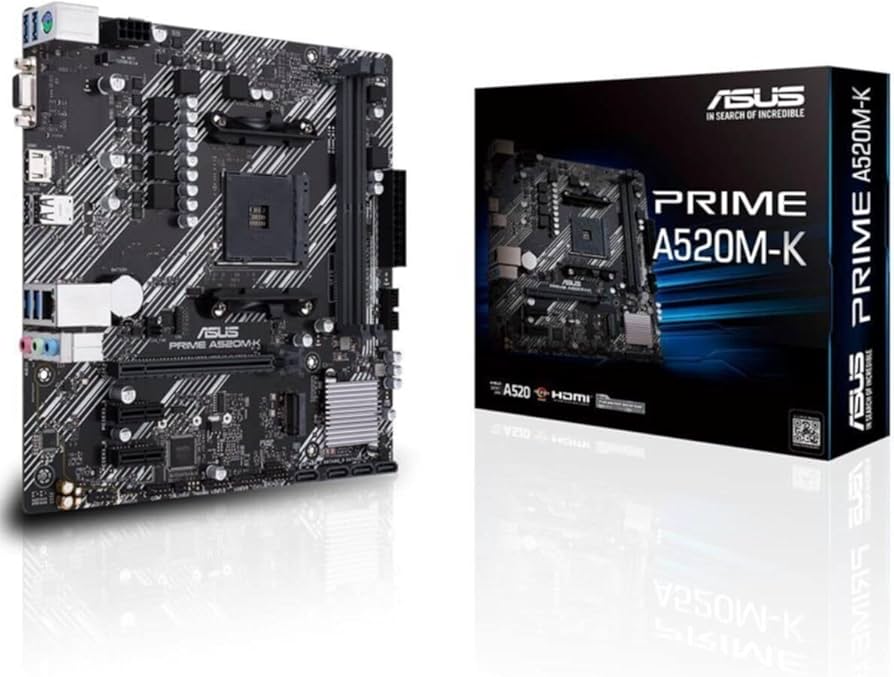 Motherboard (AM4) PRIME A520M-K ASUS