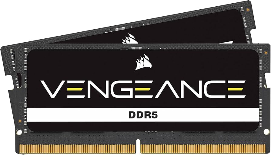 Memoria Ram SODIMM CORSAIR VENGEANCE 8GB DDR5 4800MHz CL40 1.1V Single Negro - Imagen 2