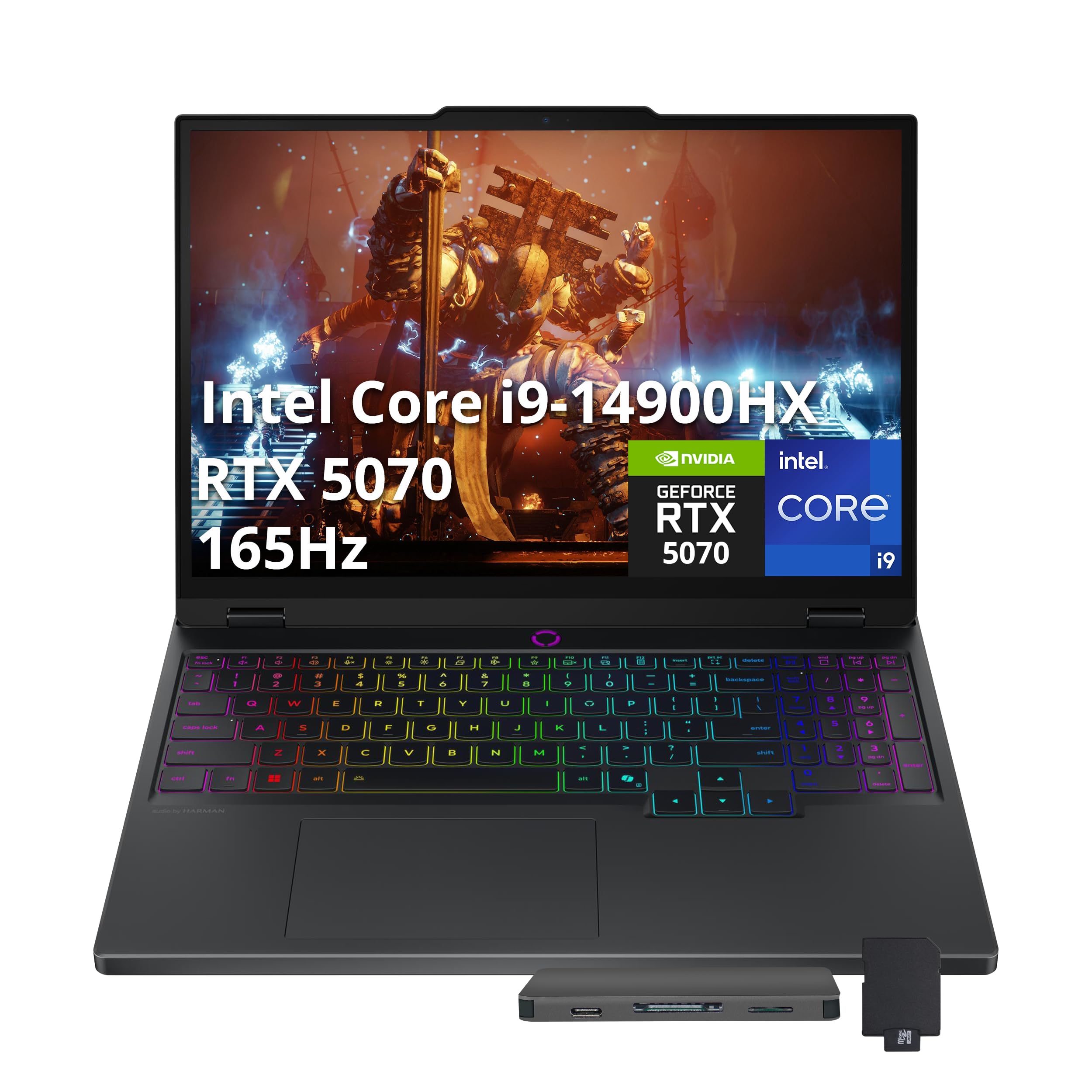 LENOVO LEGION 5 INTEL™ i9-14900HX 16GB RAM 1TB SSD NVIDIA® RTX 5070 8GB 15.1" OLED WQXGA 165Hz