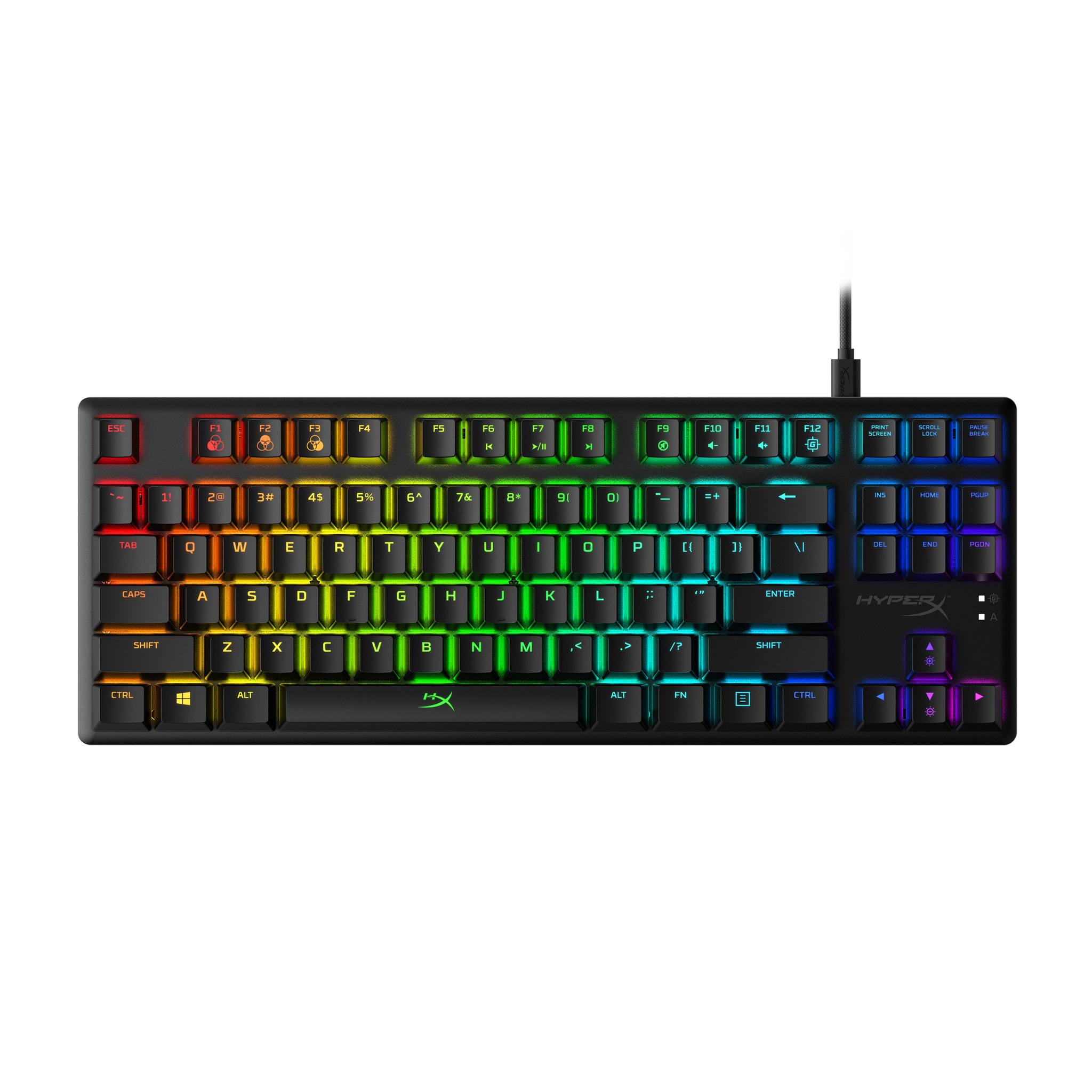 TECLADO HYPERX ALLOY ORIGINS CORE TENKEYLESS SWITCH HX RED US (9273)