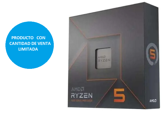 PROCES. AMD RYZEN 5 7600X AM5 CON VIDEO SIN COOLER (4442)
