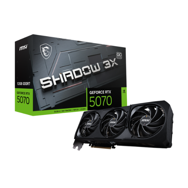 VGA MSI GeForce RTX 5070 SHADOW 3X OC 12G (8205)