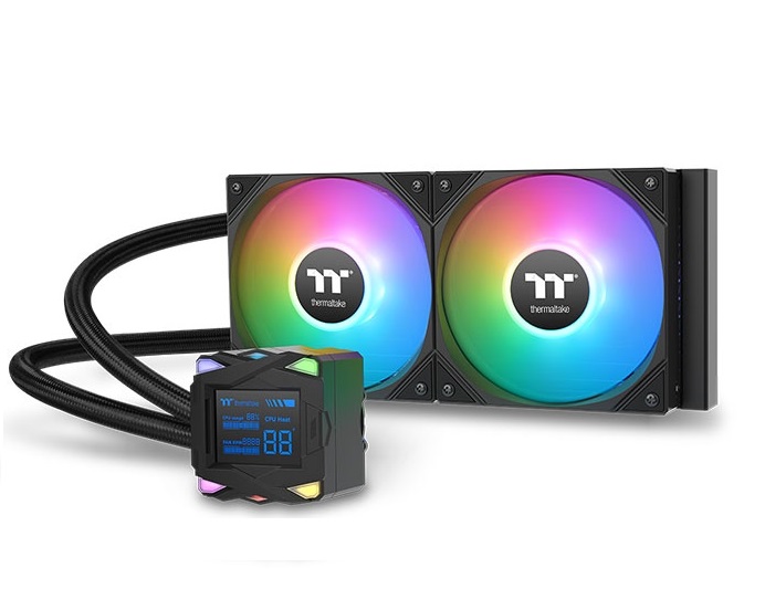 Water Cooling TT LA240-S ARGB Sync AIO ARG 240mm Black (0270)