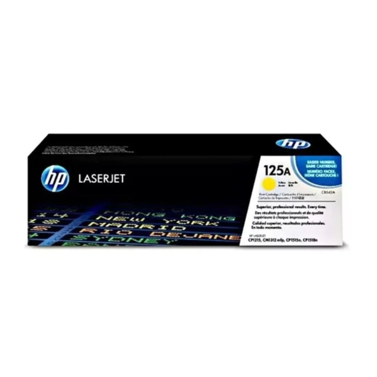 HP LaserJet 125A Yellow Crtg CP1215/1515 CB542A (9198)
