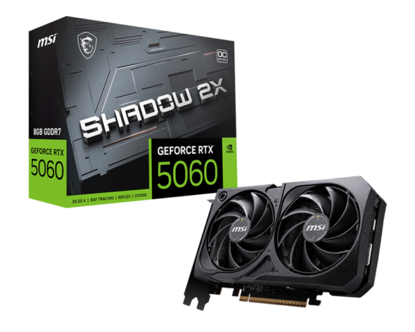 VGA MSI GeForce RTX 5060 8G SHADOW 2X OC (4234)