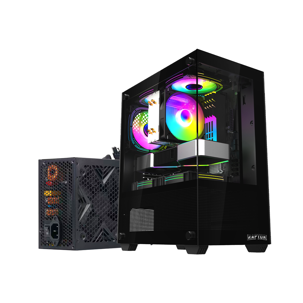 PC GAMER RAPTOR NOVA PRIME C/FUENTE RAPTOR VOLT 750W 80+ BRONZE (7183)
