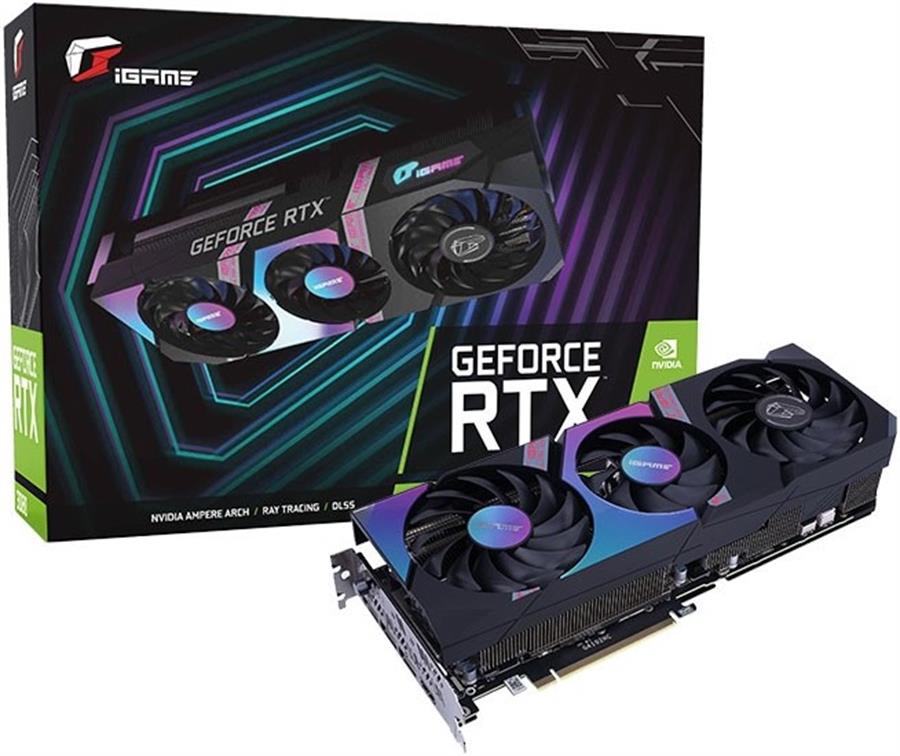Placa de Video Colorful GeForce RTX 3080 iGame Ultra OC 10GB LHR OUTLET