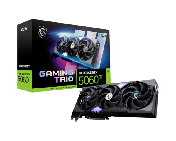 VGA 8GB RTX 5060 TI MSI GAMING TRIO OC GDDR7