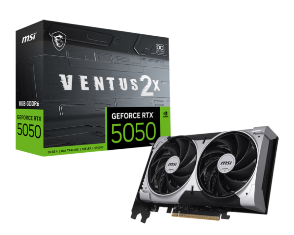 VGA 8GB RTX 5050 MSI VENTUS 2X OC