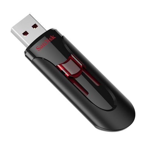 Pendrive Sandisk 64GBCRUZER GLIDE Z600 Negro