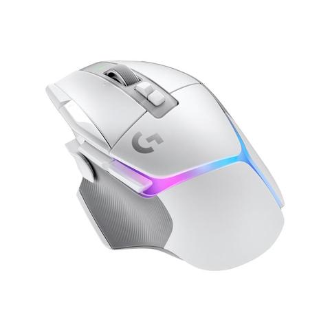 Mouse Gamer inalámbrico Logitech G502 X BLANCO PLUS LIGHTSPEED RGB para juegos