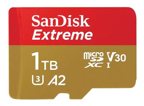 Memoria Micro Sd 1 Tb Sandisk Extreme Con Adaptador