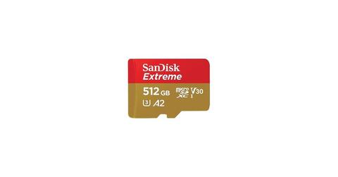 MEMORIA MICRO SD 512 GB SANDISK EXTREME CON ADAPTADOR