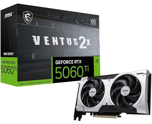 VGA 8GB RTX 5060 TI MSI VENTUS 2X OC PLUS GDDR7