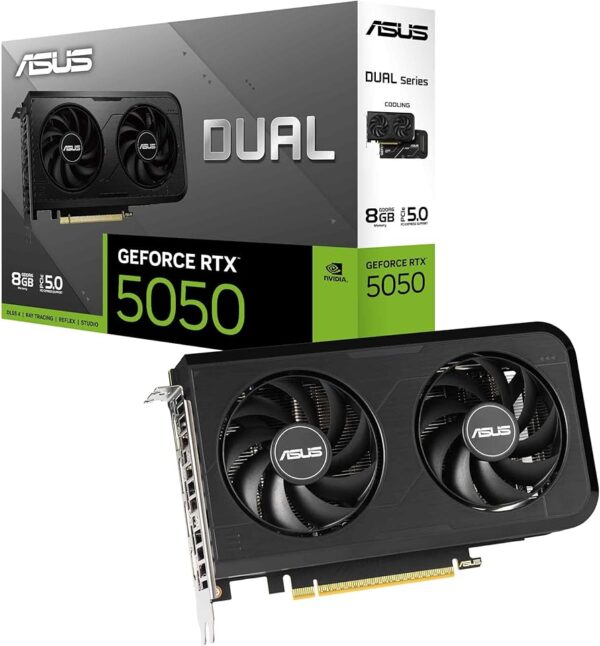 VGA 8GB RTX 5050 ASUS DUAL OC GDDR6