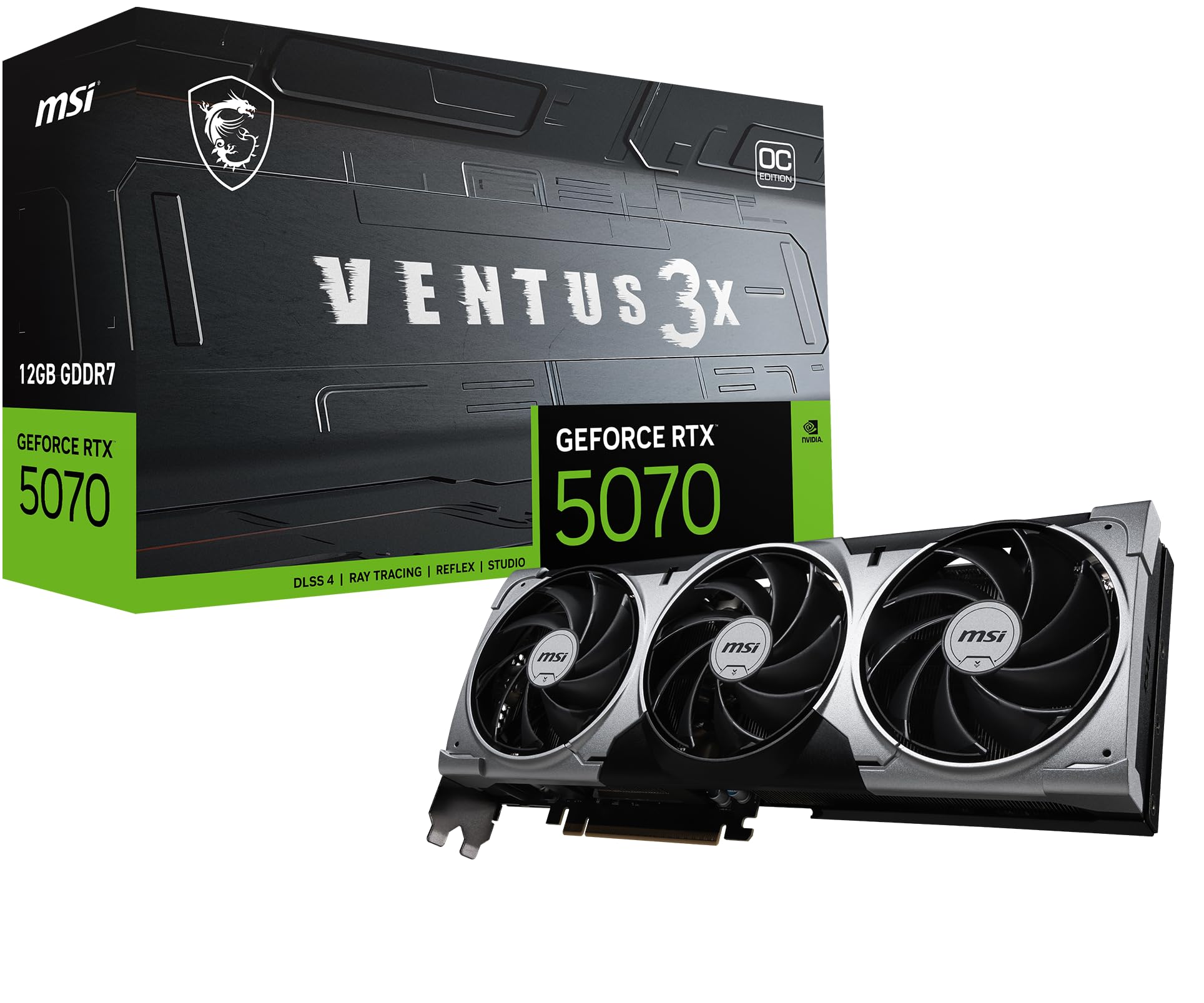 VGA 12GB RTX 5070 MSI VENTUS 3X OC
