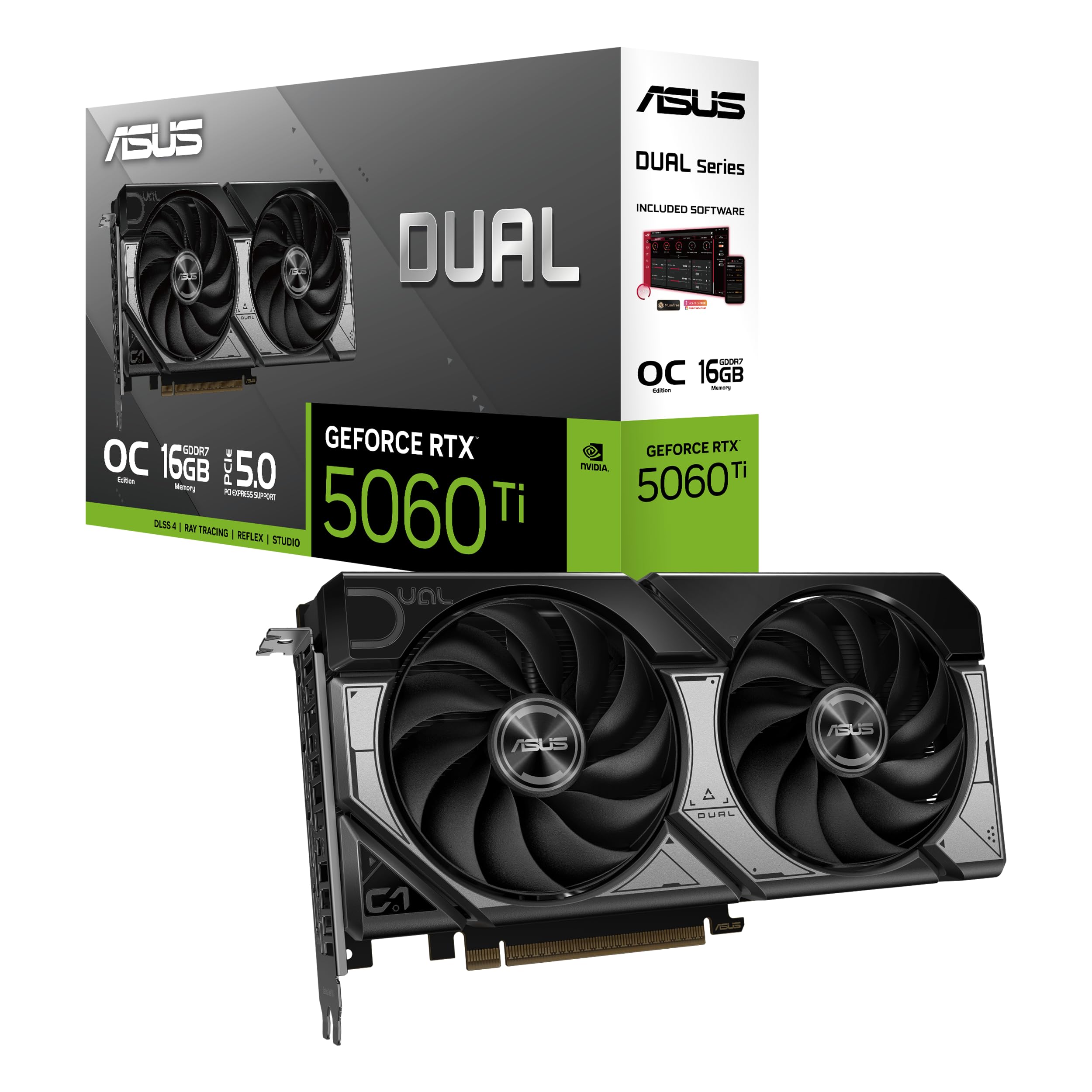 Placa de Video ASUS NVIDIA GeForce DUAL RTX5060TI