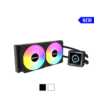 WATER COOLER CPU RAIDMAX LM240 RGB LCD DISPLAY BLACK