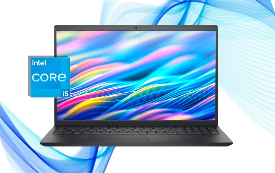 Notebook Dell 15 DC15250 Core™ i5-1334U 512GB SSD 8GB 15.6" (1920x1080) TOUCHSCREEN 120Hz WIN11 CARBON BLACK