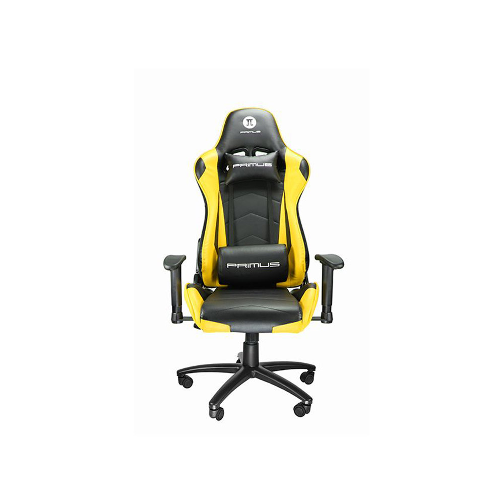 SILLA GAMER PRIMUS THRONOS 100T BLACK/AMARILLA