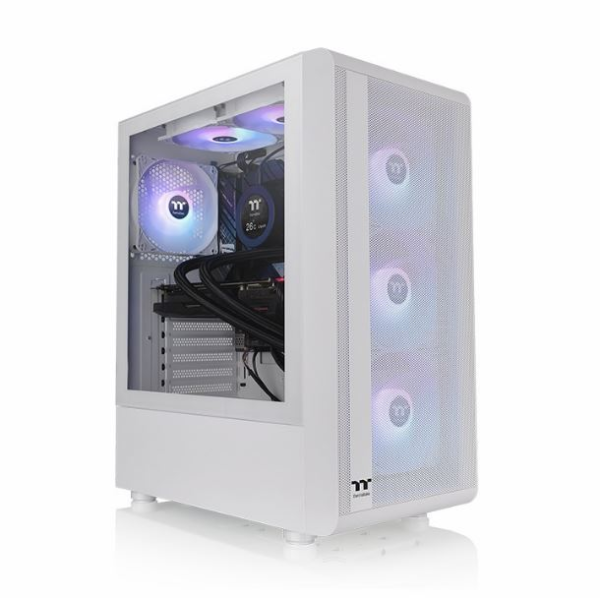 GAB THERMALTAKE S200 TG ARGB WHITE 4*FAN