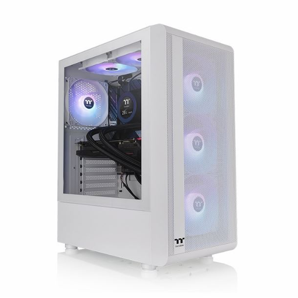 GAB THERMALTAKE S200 TG ARGB WHITE 4*FAN