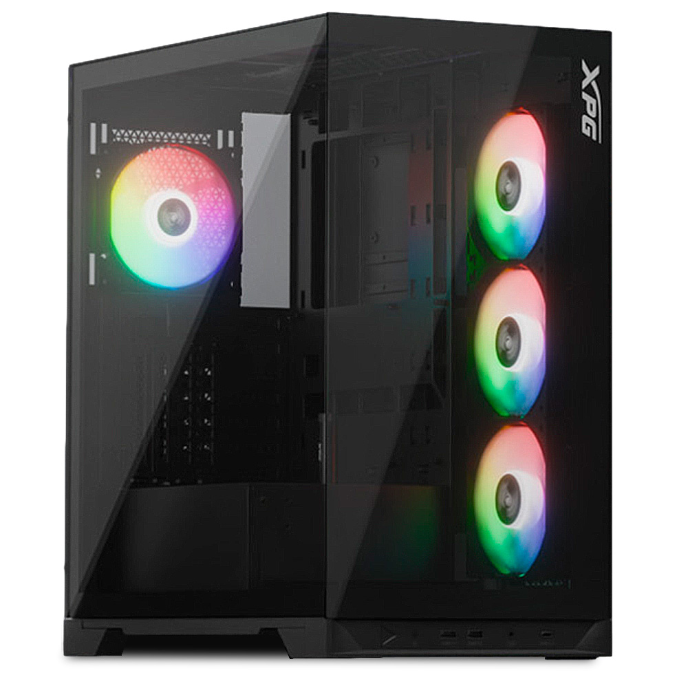 GAB XPG INVADER X BTF NEGRO FAN ARGB X5