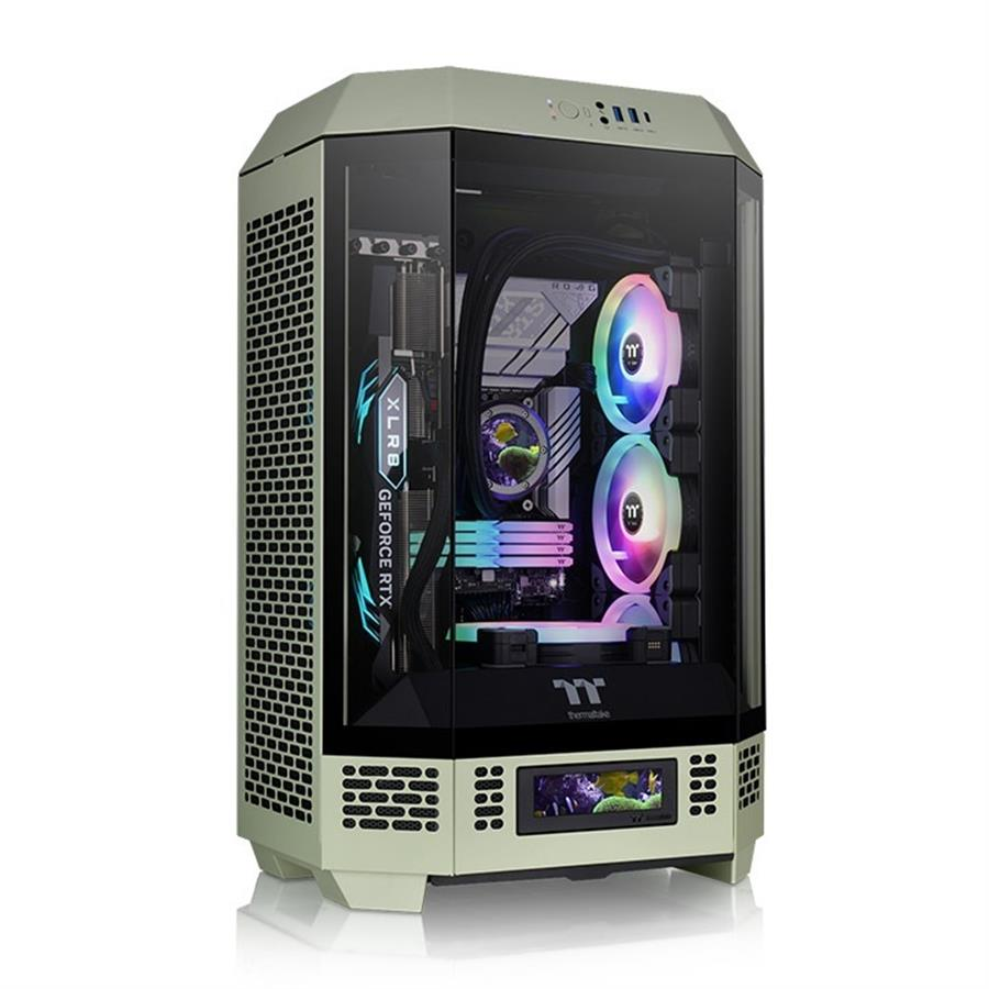 GAB THERMALTAKE THE TOWER 300 MATCHA GREEN 2*FAN