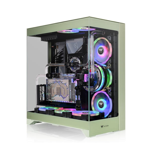 GAB THERMALTAKE CTE E550 TG MATCHA GREEN E-ATX