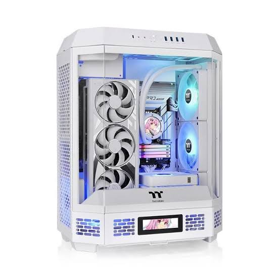 GAB THERMALTAKE THE TOWER 600 WHITE 2*FAN