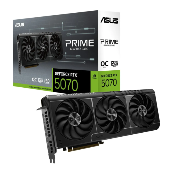 PLACA DE VIDEO 12GB RTX 5070 ASUS PRIME OC 12G GDDR7