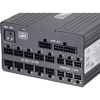 FUENTE CORSAIR AX1600i 1600W 80+ TITANIUM FULL MODULAR - Imagen 2