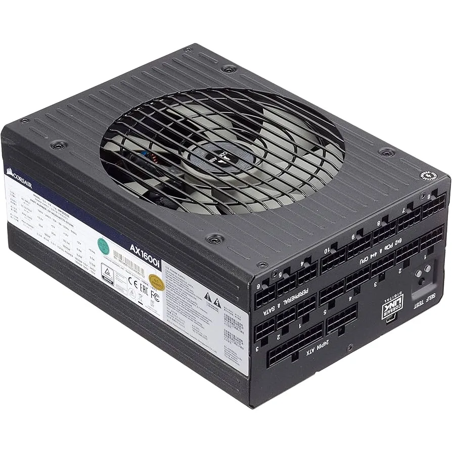 FUENTE CORSAIR AX1600i 1600W 80+ TITANIUM FULL MODULAR - Imagen 4