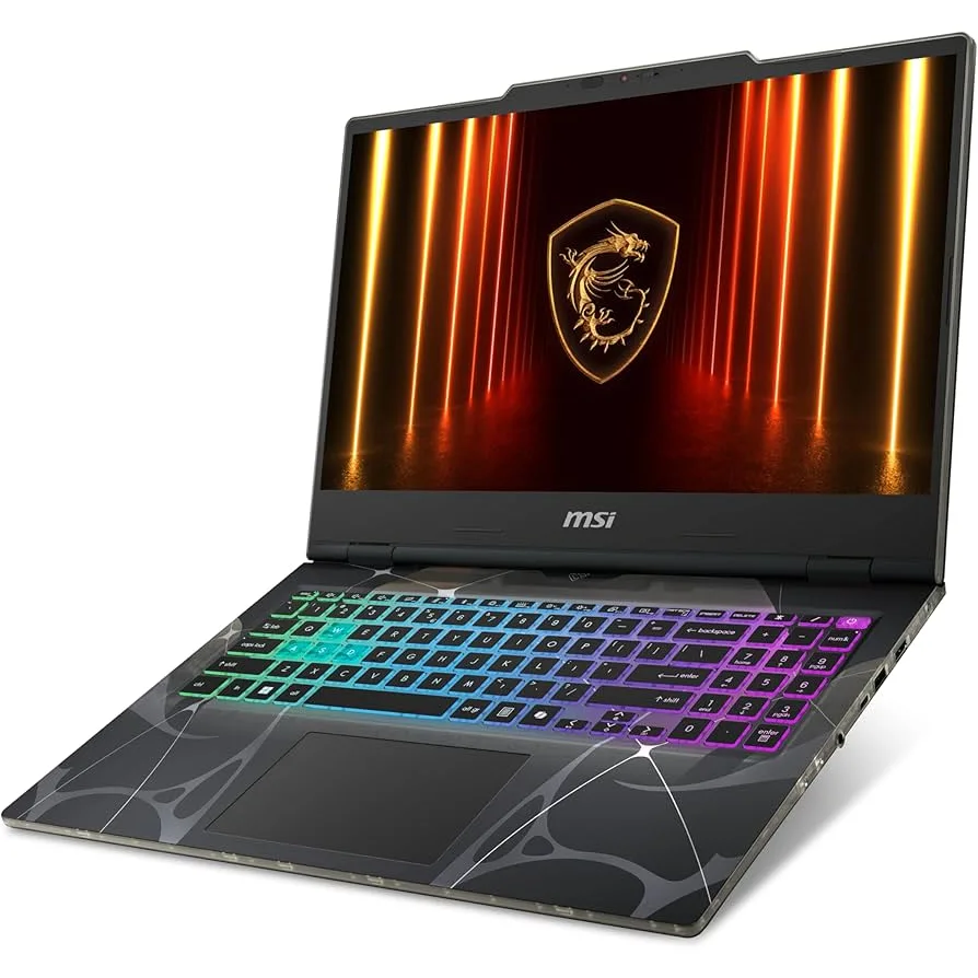 NOTEBOOK GAMER MSI Cyborg 15 AI Copilot Gaming Laptop, 15.6" FHD 144Hz IPS Display, Intel 10-Core 7 240H(Beat i7-13700H), GeForce RTX 5070 8GB, 16GB DDR5 / 1TB SSD, Wi-Fi 6E, 4-Zone RGB Backlit KB, Win11 Home HX26 - Imagen 3