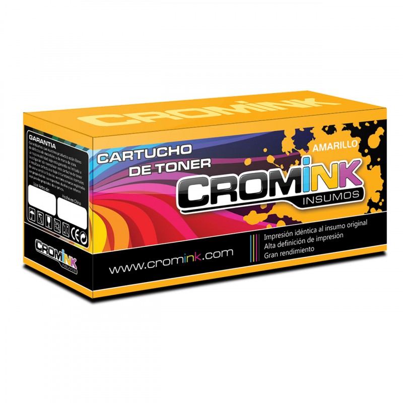CROMINK TONER ALT. HP CE322A AMARILLO