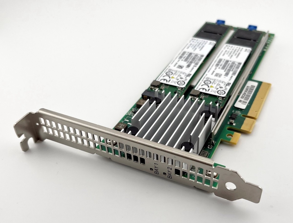 HPE NS204I-P NVME PCIE3 2X480GB RAID 1 P/BOOT