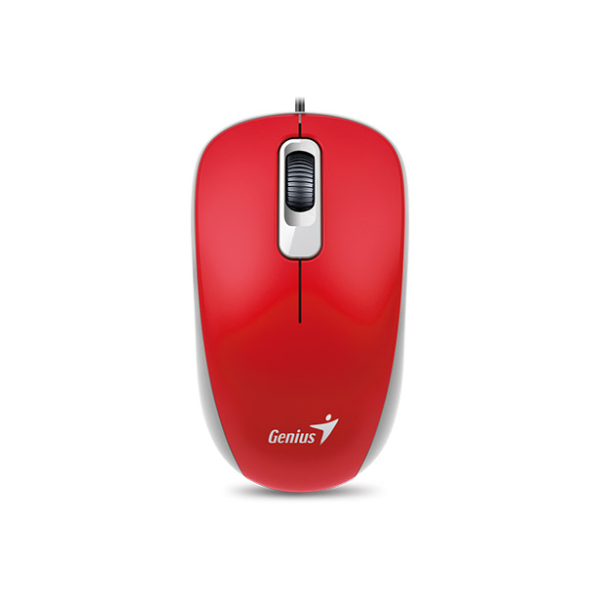 MOUSE GENIUS DX-110 USB RED (1507)