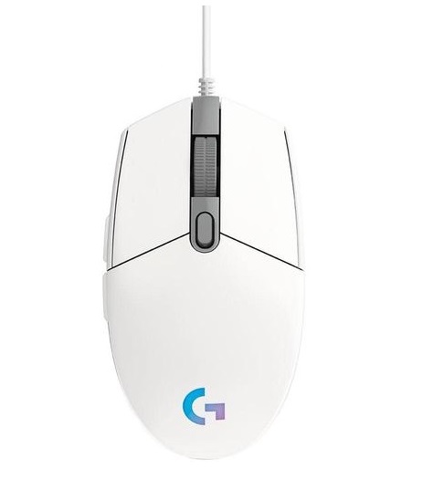MOUSE LOGITECH G203 GAMING LIGHTSYNC WHITE 910-005794